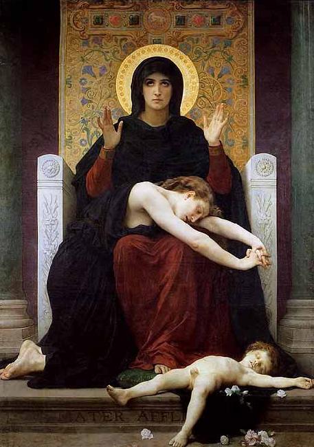 William-Adolphe Bouguereau The Virgin of Consolation China oil painting art